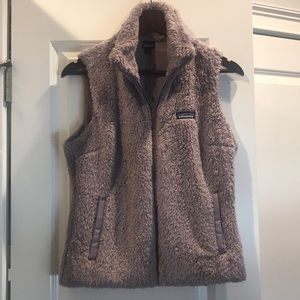 Patagonia Fleece Vest in Taupe